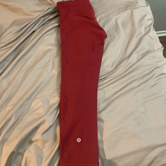 lululemon athletica Pants - Lululemon reversible crop leggings